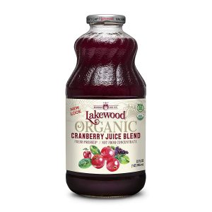 Lakewood Organic Cranberry Juice Blend, 32-Ounce Bottles (Pack of 6)
